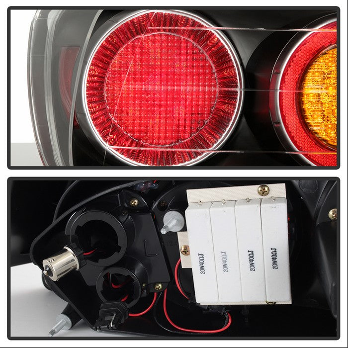 SPYDER xTune 00-03 Honda S2000 LED Tail Lights - Black (ALT-ON-HS2K00-LED-BK) 9038525