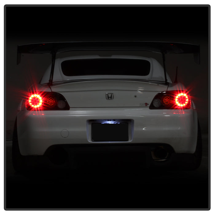 SPYDER xTune Honda S2000 04-08 LED Tail Lights - Black ALT-ON-HS2K04-LED-BK 5081605