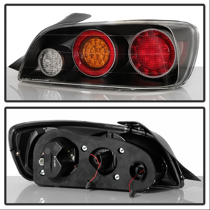 SPYDER xTune Honda S2000 04-08 LED Tail Lights - Black ALT-ON-HS2K04-LED-BK 5081605