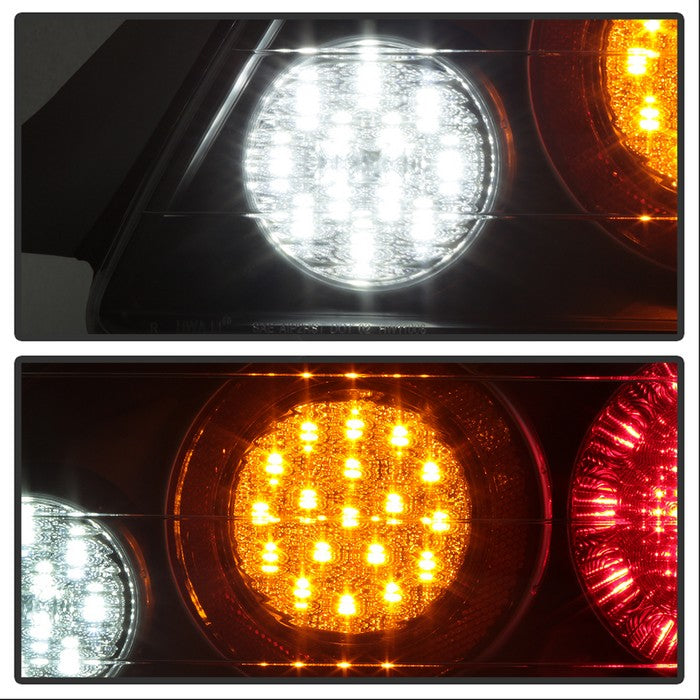 SPYDER xTune Honda S2000 04-08 LED Tail Lights - Black ALT-ON-HS2K04-LED-BK 5081605