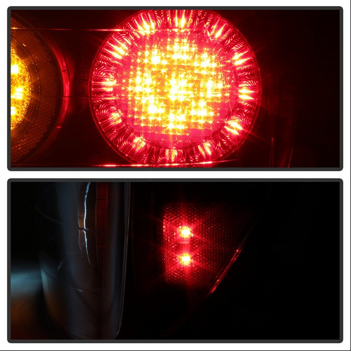 SPYDER xTune Honda S2000 04-08 LED Tail Lights - Black ALT-ON-HS2K04-LED-BK 5081605
