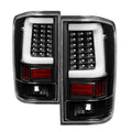 SPYDER xTune 04-15 Nissan Titan Light Bar LED Tail Lights - Black (ALT-ON-NTI04-LBLED-BK) 9038532