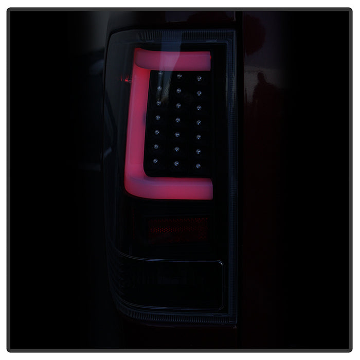 SPYDER xTune 04-15 Nissan Titan Light Bar LED Tail Lights - Black (ALT-ON-NTI04-LBLED-BK) 9038532