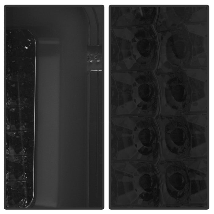 SPYDER xTune 04-15 Nissan Titan Light Bar LED Tail Lights - Smoke (ALT-ON-NTI04-LBLED-SM) 9038549