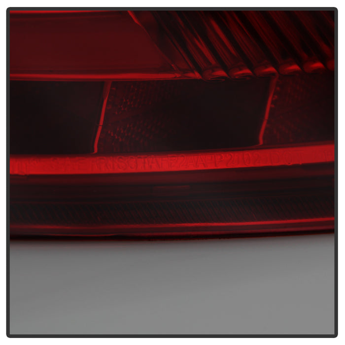 SPYDER xTune Porsche 987 Cayman 06-08 / Boxster 05-08 LED Tail Lights - Red Clear ALT-ON-P98705-LED-RC 9038600