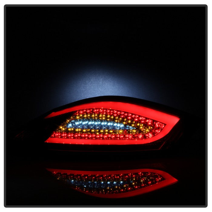 SPYDER xTune 05-08 Porsche Boxster (987) LED Tail Lights - Red Smoke (ALT-ON-P98705-LED-RS) 9038617