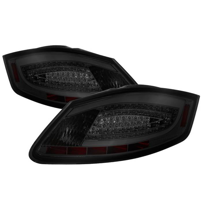 SPYDER xTune 05-08 Porsche Boxster (987) LED Tail Lights - Smoke (ALT-ON-P98705-LED-SM) 9038624