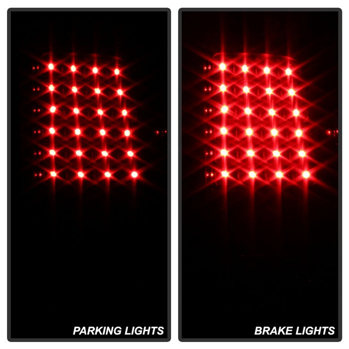 SPYDER Xtune Toyota Tundra 07-13 LED Tail Lights Black Smoke ALT-ON-TTU07-LED-BSM 5081186