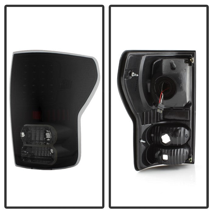 SPYDER Xtune Toyota Tundra 07-13 LED Tail Lights Black Smoke ALT-ON-TTU07-LED-BSM 5081186