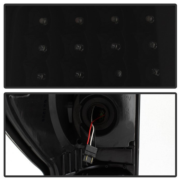 SPYDER Xtune Toyota Tundra 07-13 LED Tail Lights Black Smoke ALT-ON-TTU07-LED-BSM 5081186