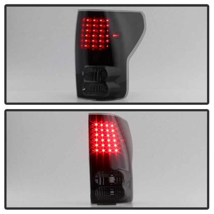 SPYDER Xtune Toyota Tundra 07-13 LED Tail Lights Black Smoke ALT-ON-TTU07-LED-BSM 5081186