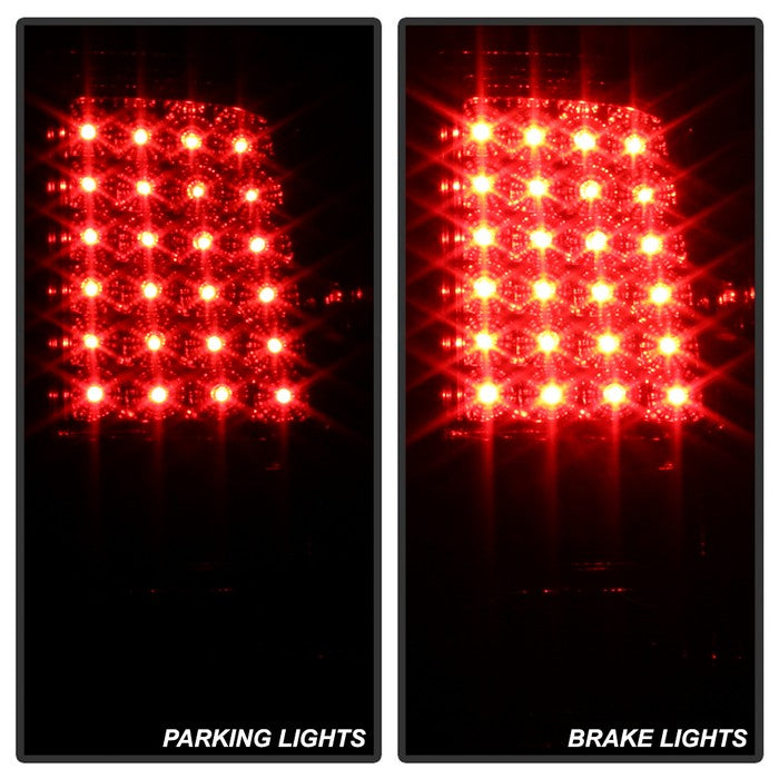 SPYDER Xtune Toyota Tundra 07-13 LED Tail Lights Smoke ALT-ON-TTU07-LED-SM 5013231