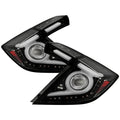 SPYDER 16-19 Honda Civic 5 Door Hatchback Light Bar LED Tail Lights - Black Chrome(ALT-YD-HC16HB-BC) 5088819