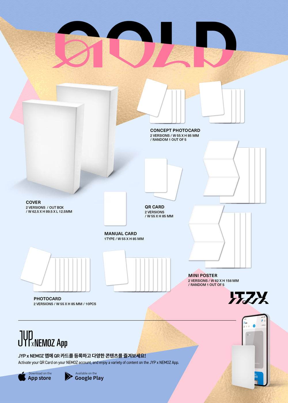 ITZY 2nd Album  - Gold