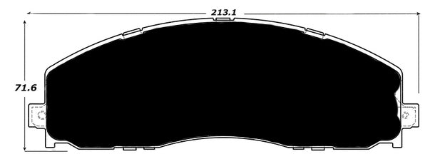 Porterfield Brake Pads for 2014 FORD F350 1 Ton 4WD