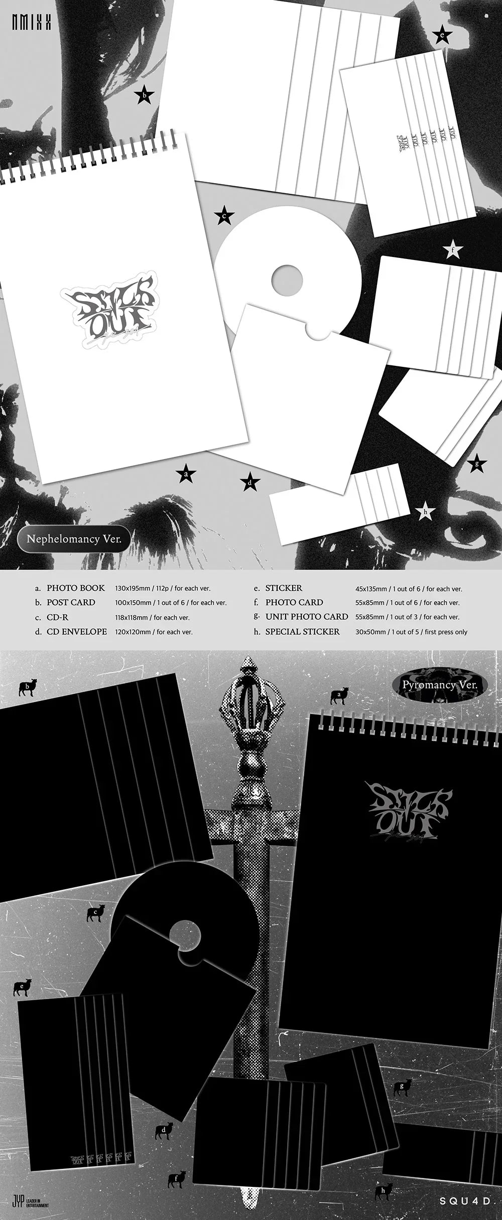 MMIXX 3rd Ep Album - Fe3O4 : Stick Out (Set)