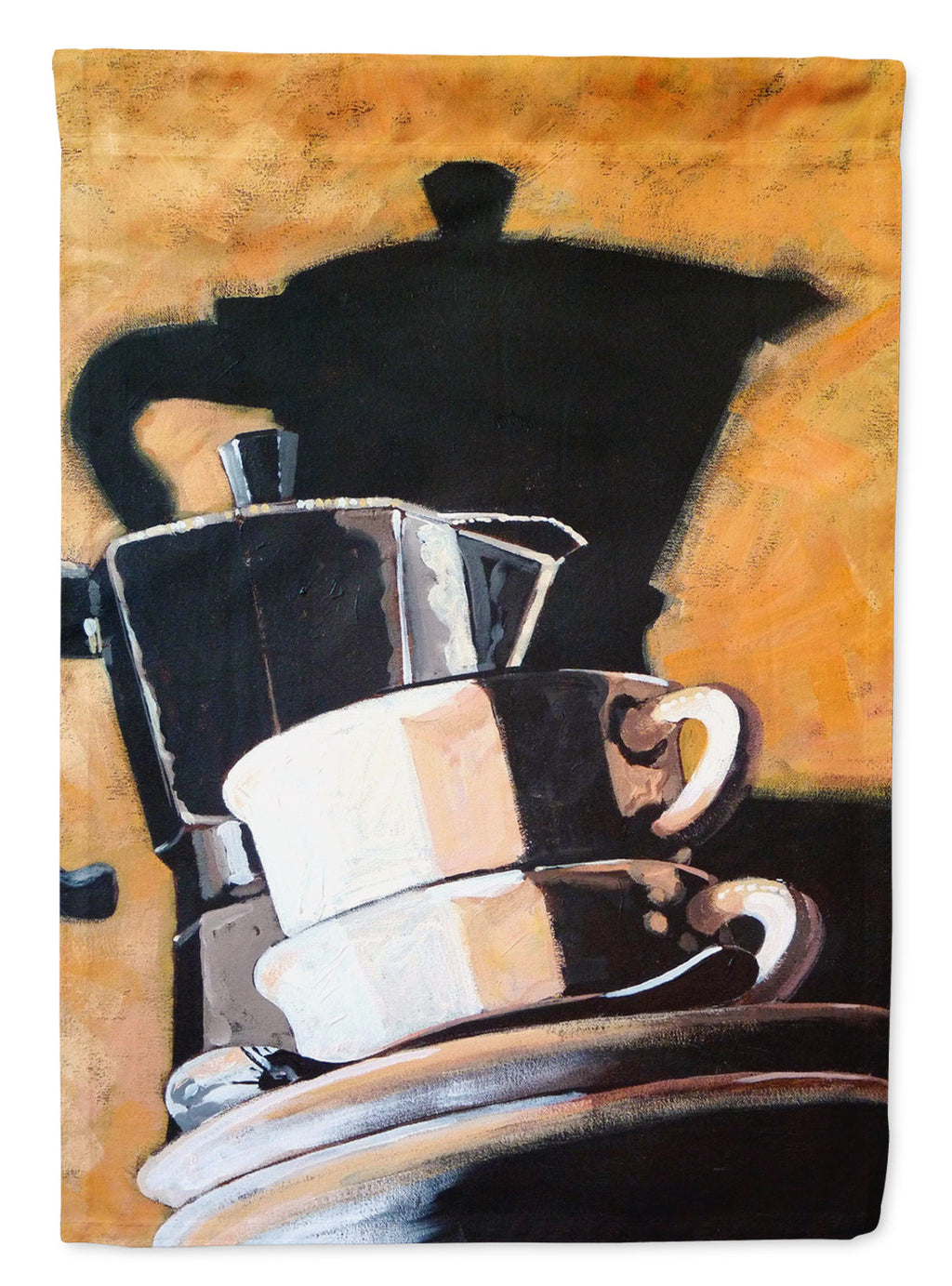 Coffee II by Roy Avis Garden Flag Mailbox Decorative Yard Banner Outside Patio Artwork for Flower Beds, Garden Size, Multicolor