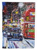 London Snow by Roy Avis Garden Flag Mailbox Decorative Yard Banner Outside Patio Artwork for Flower Beds, Garden Size, Multicolor