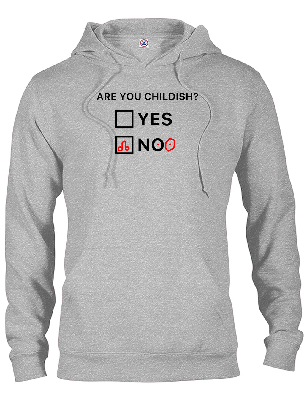 Are You Childish? Yes No T-Shirt