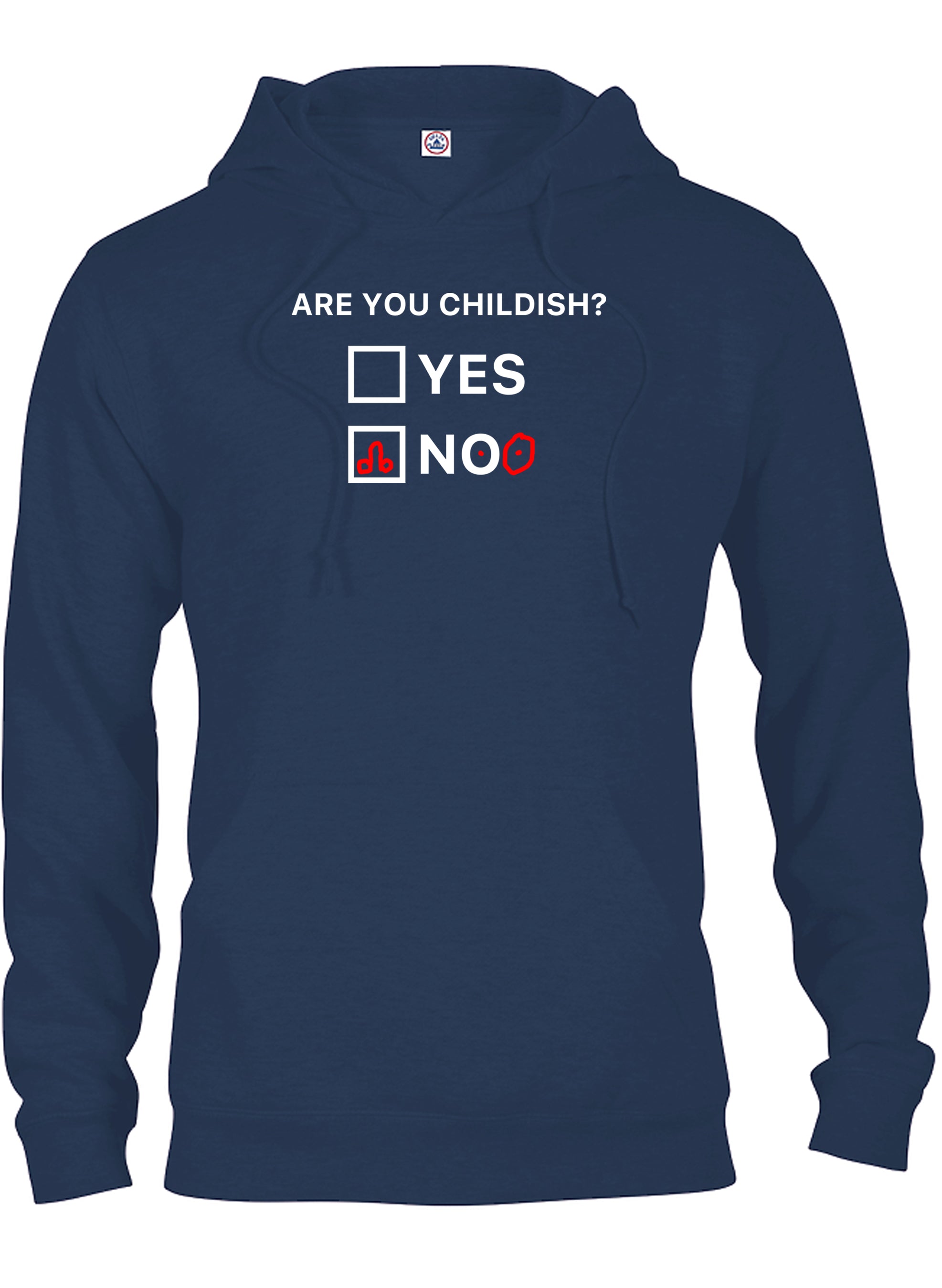 Are You Childish? Yes No T-Shirt