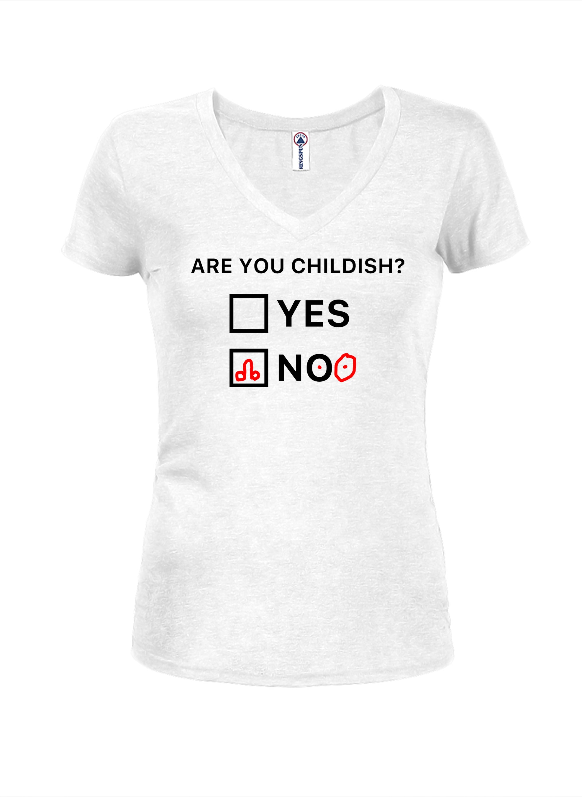 Are You Childish? Yes No T-Shirt