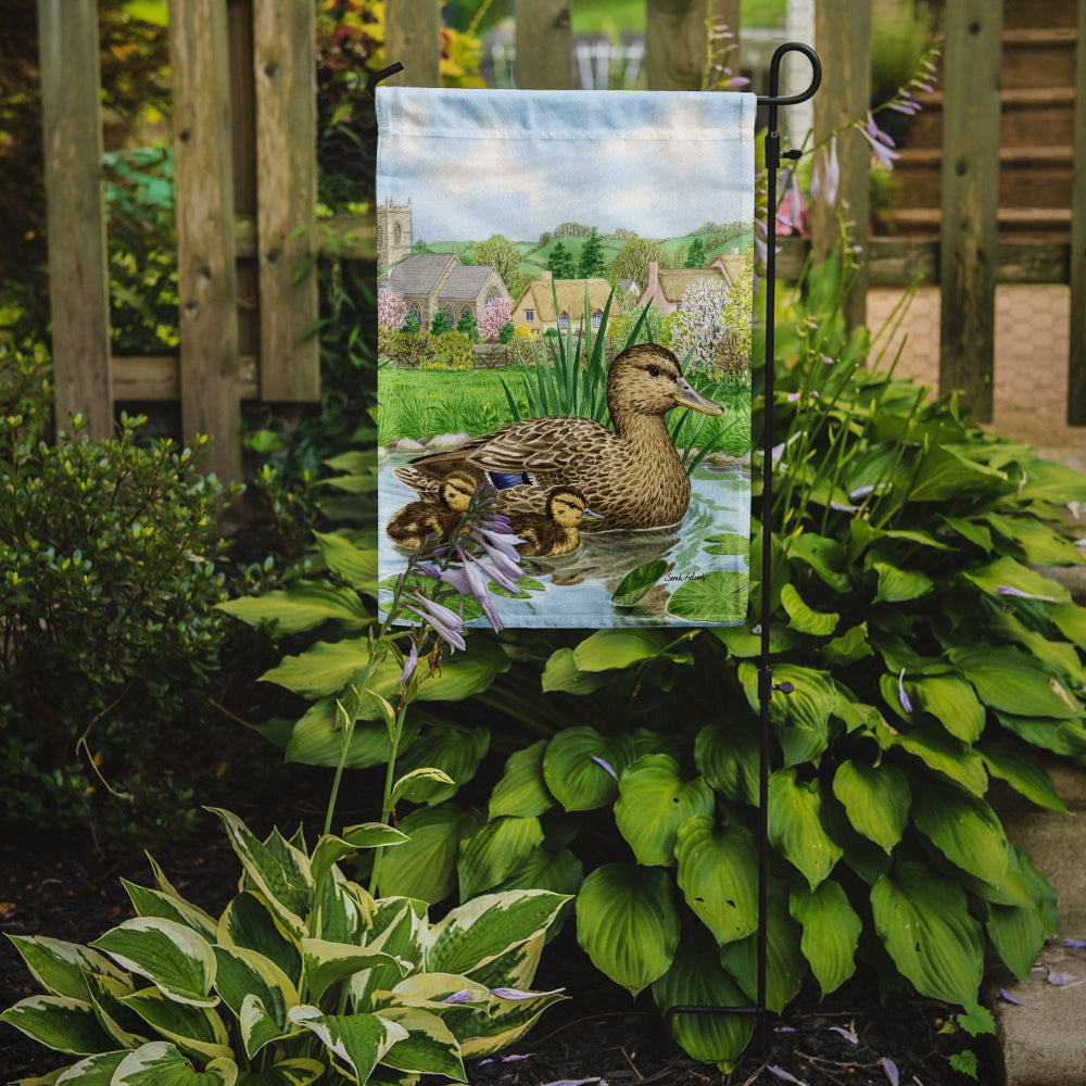 Mallard Duck Garden Flag Mailbox Decorative Yard Banner Outside Patio Artwork for Flower Beds, Garden Size, Multicolor