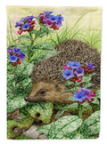 Hedgehog Garden Flag Mailbox Decorative Yard Banner Outside Patio Artwork for Flower Beds, Garden Size, Multicolor