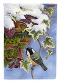 Coal Tit & Wren Garden Flag Mailbox Decorative Yard Banner Outside Patio Artwork for Flower Beds, Garden Size, Multicolor