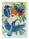 Kingfisher Family Garden Flag Mailbox Decorative Yard Banner Outside Patio Artwork for Flower Beds, Garden Size, Multicolor