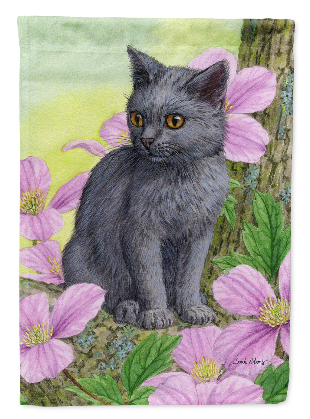 Chartruex Kitten Garden Flag Mailbox Decorative Yard Banner Outside Patio Artwork for Flower Beds, Garden Size, Multicolor