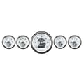 Autometer Prestige Pearl Gauge Kit 5-Piece set ATM2007
