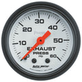Autometer Exhaust Pressure Gauge 0-60psi Phantom Series ATM5725