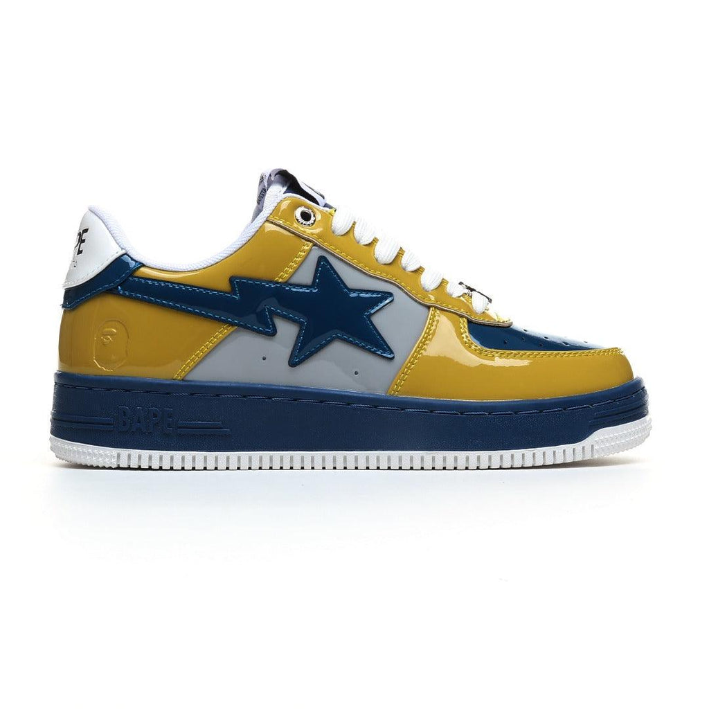 A Bathing Ape Bape Sta 'Nostalgic Blue Yellow'