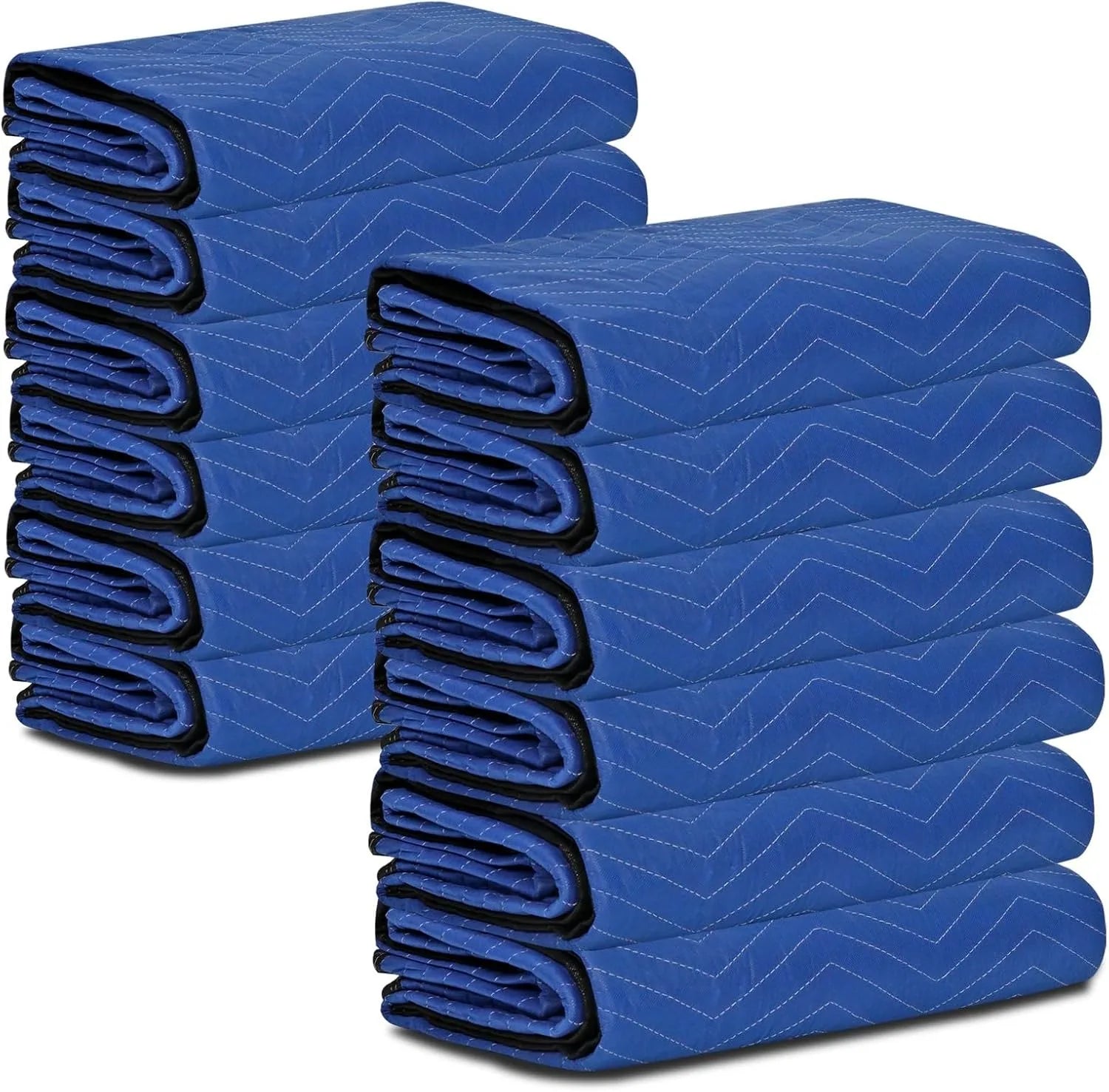 Moving Blankets 12 Pack,80’’x 72’’(35 lb/dz Weight) Quilted Shipping Furniture Pads Packing Blanket Moving Supplies,Furnitu
