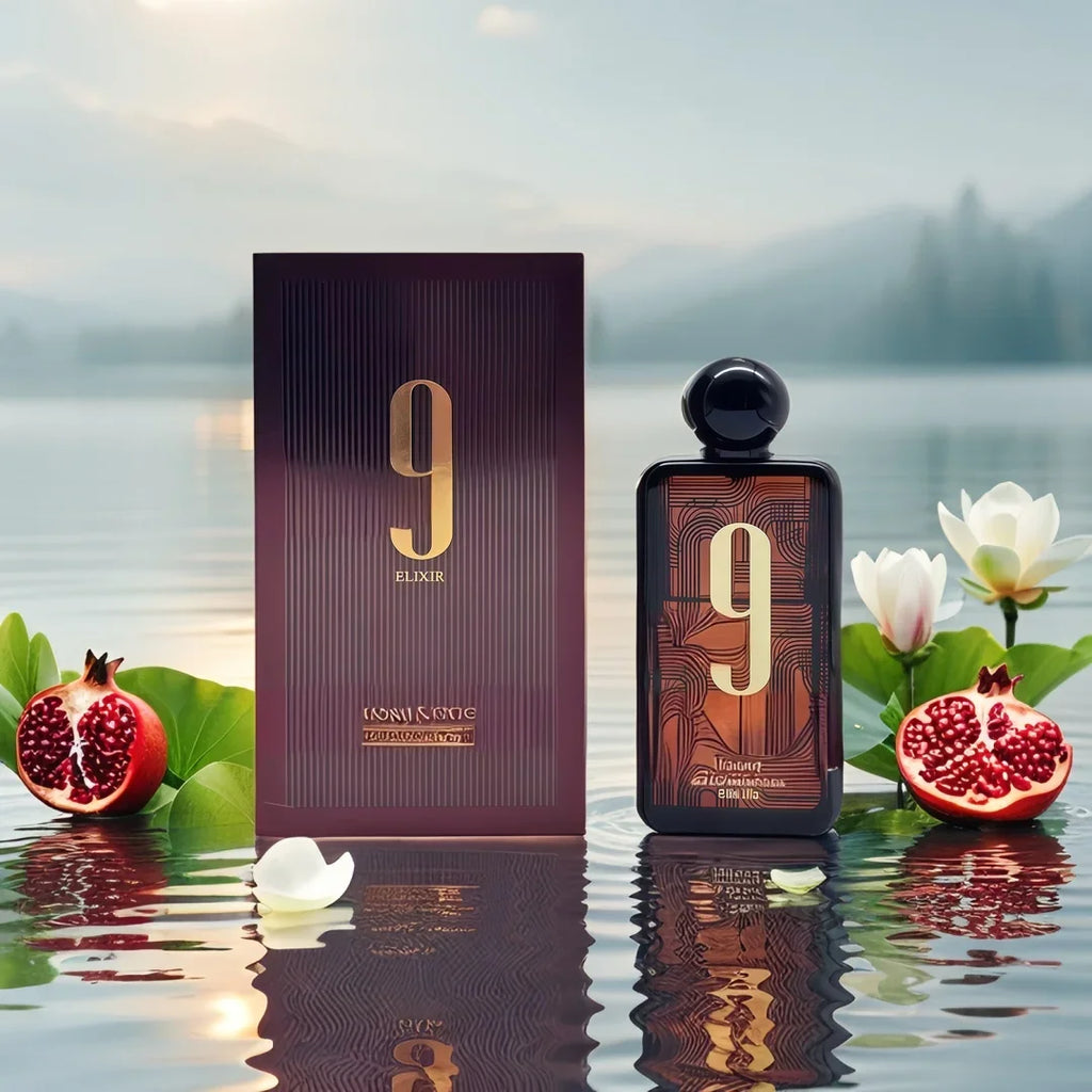 Brown 9PM Elixir Unisex Extrait de Parfum, 3.4 Fl. Oz Long-lasting fragrance suitable for everyday use Valentine's Day gifts