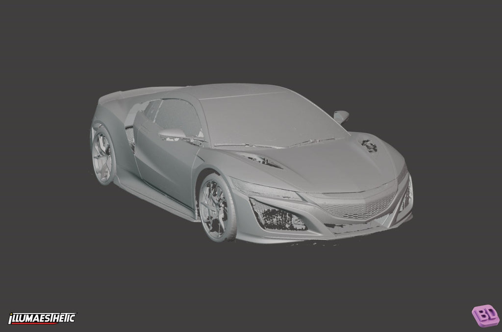 Acura Honda NSX (NC1) 3D Scan (2016-2021)