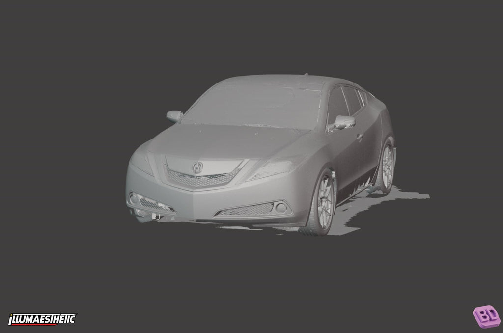 Acura ZDX (YB1) 3D Scan (2009-2013)