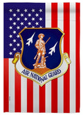 Air National Guard Garden Flag 2 Sided Military