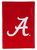 Alabama Crimson Tide Garden Flag 2 Sided Applique Logo