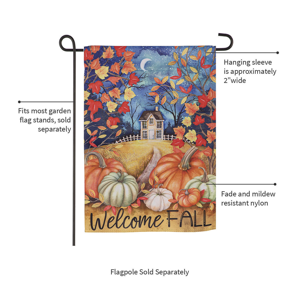 Alive In Fall 2 Sided Garden Flag