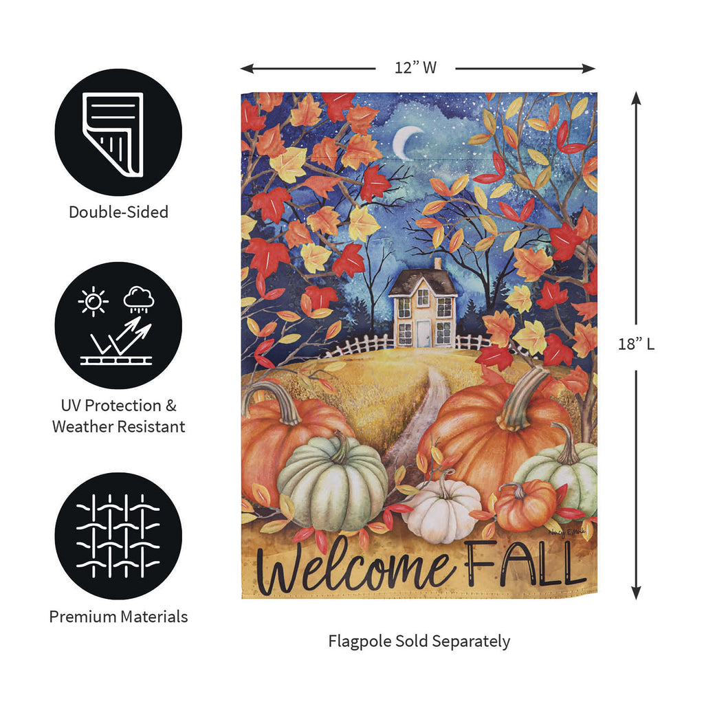 Alive In Fall 2 Sided Garden Flag
