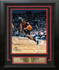 Allen Iverson in Action Philadelphia 76ers 8" x 10" Framed Basketball Photo