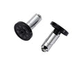Envy Alloy Bar Ends - Black (Pair)
