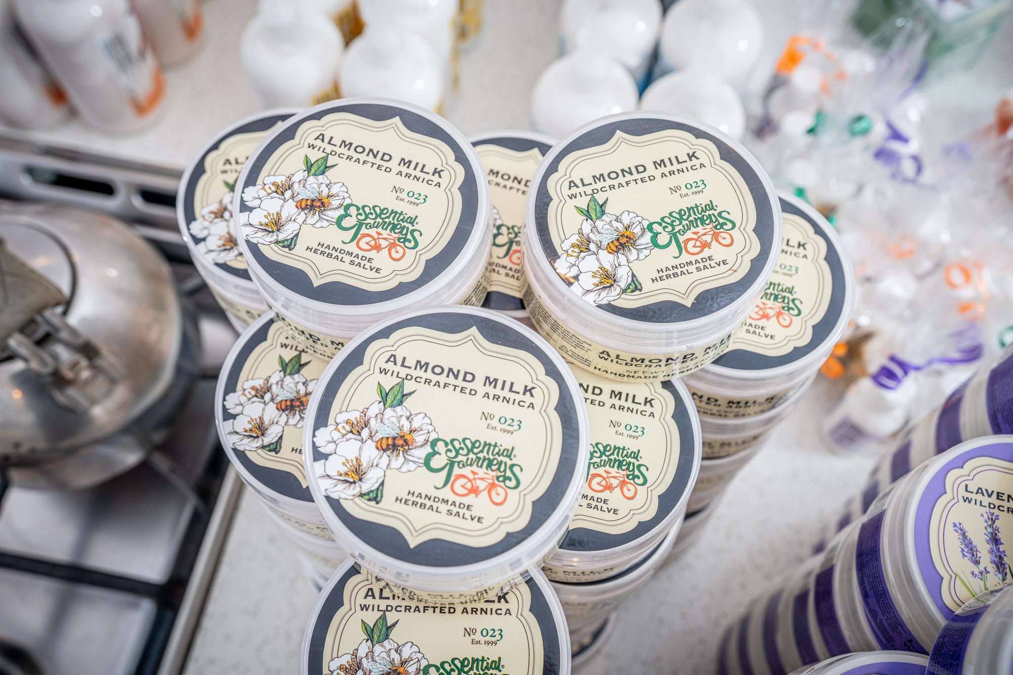 ALMOND ARNICA SALVE 8 oz. ~ ALMOND MILK