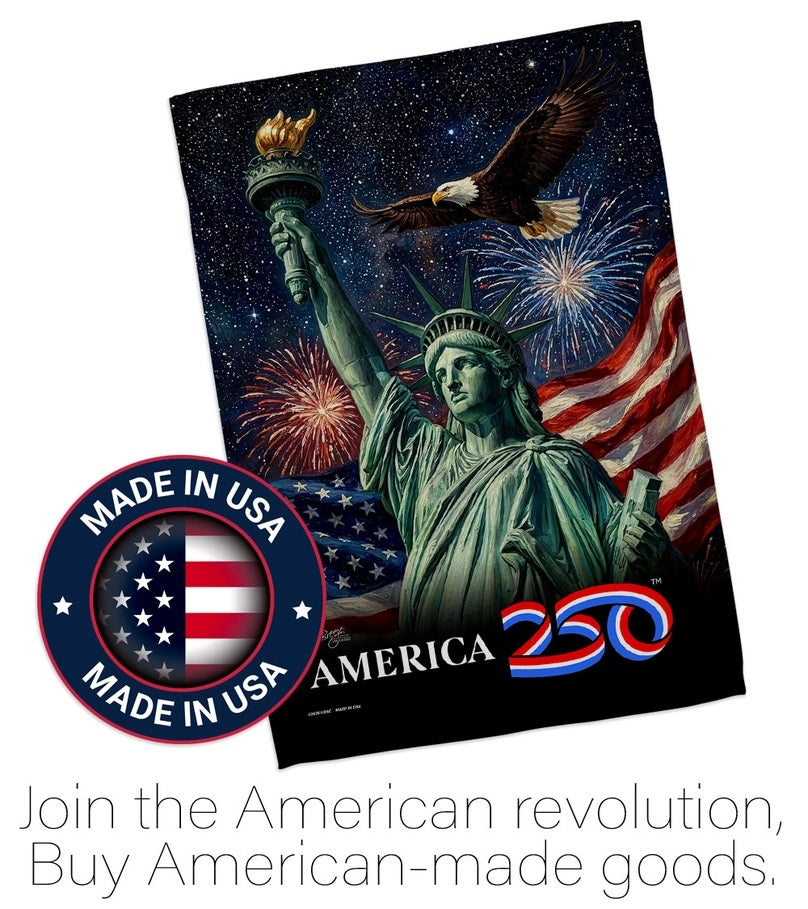 America 250 Eagle 2 Sided Garden Flag