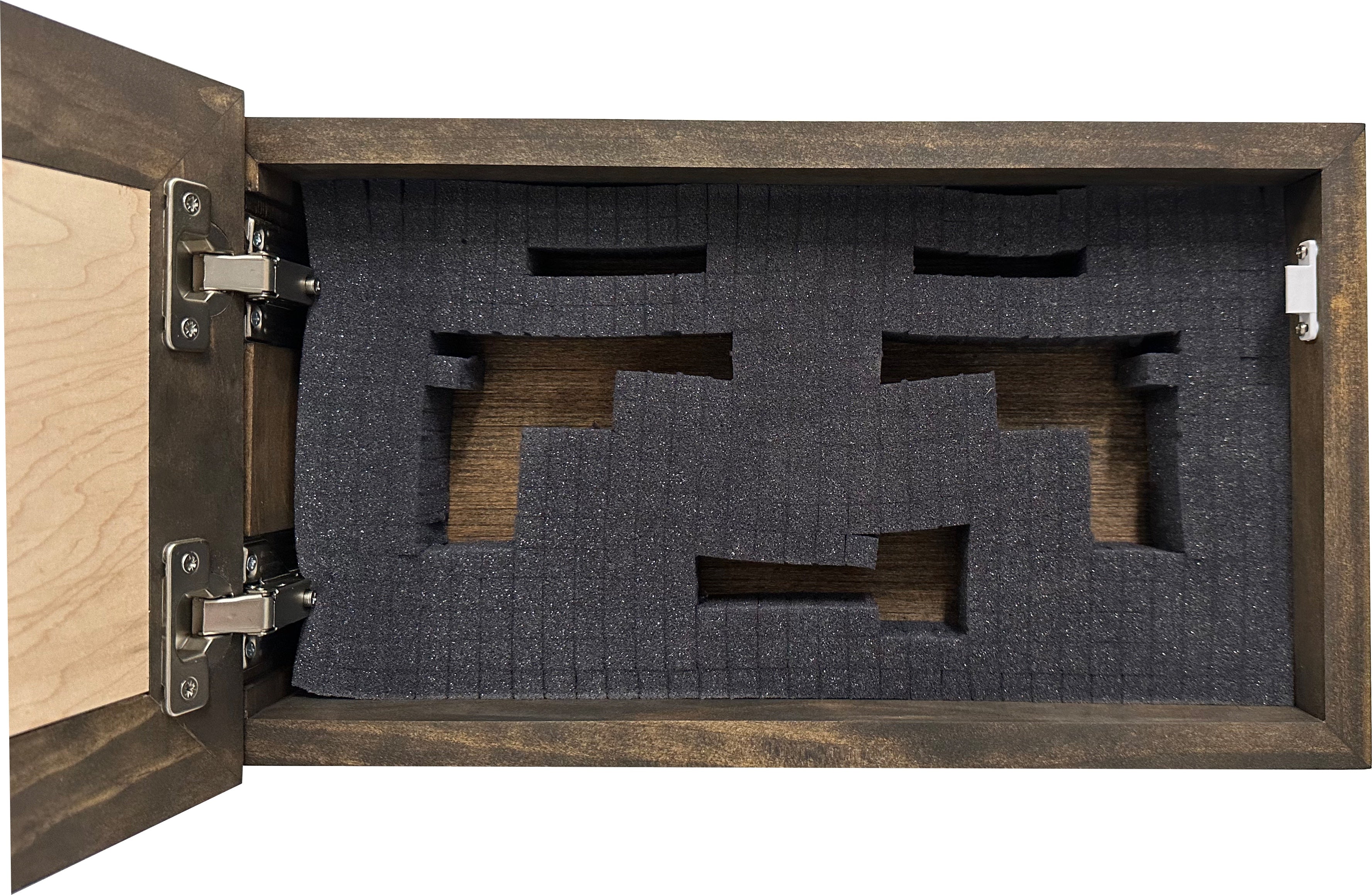 American Flag with Patriotic Eagle Hidden Gun Storage Concealed Furniture
