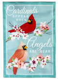 Angels Are Near Memorial Garden Flag 2 Sided