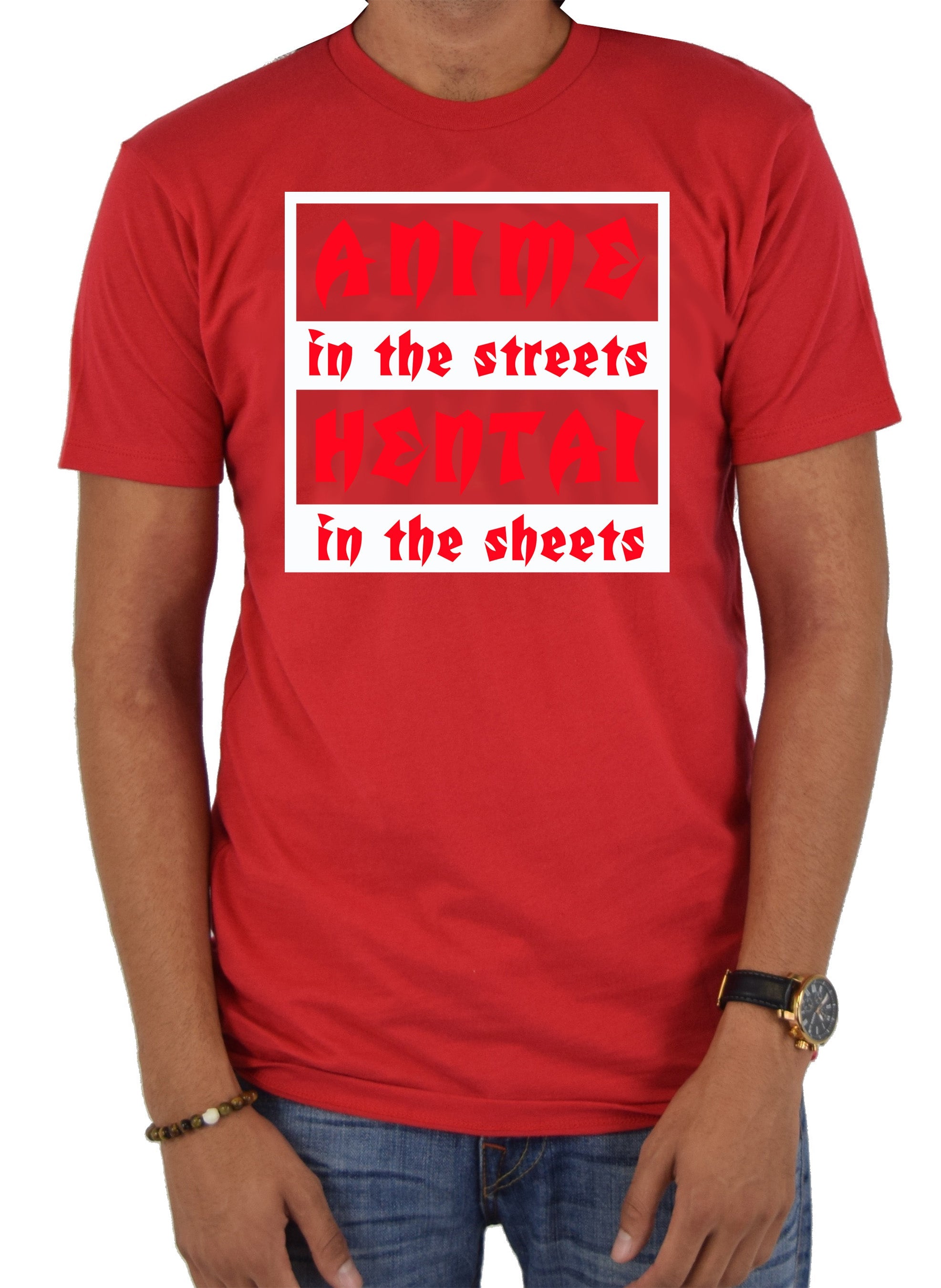 Anime in the Streets Hentai in the Sheets T-Shirt