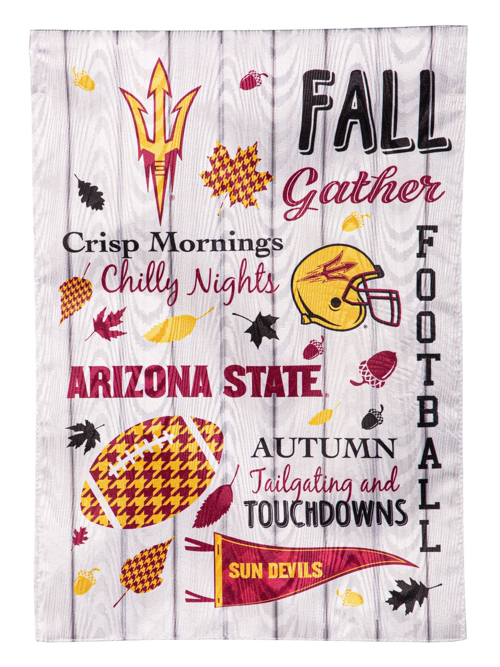 Arizona State 2 Sided Fall Garden Flag