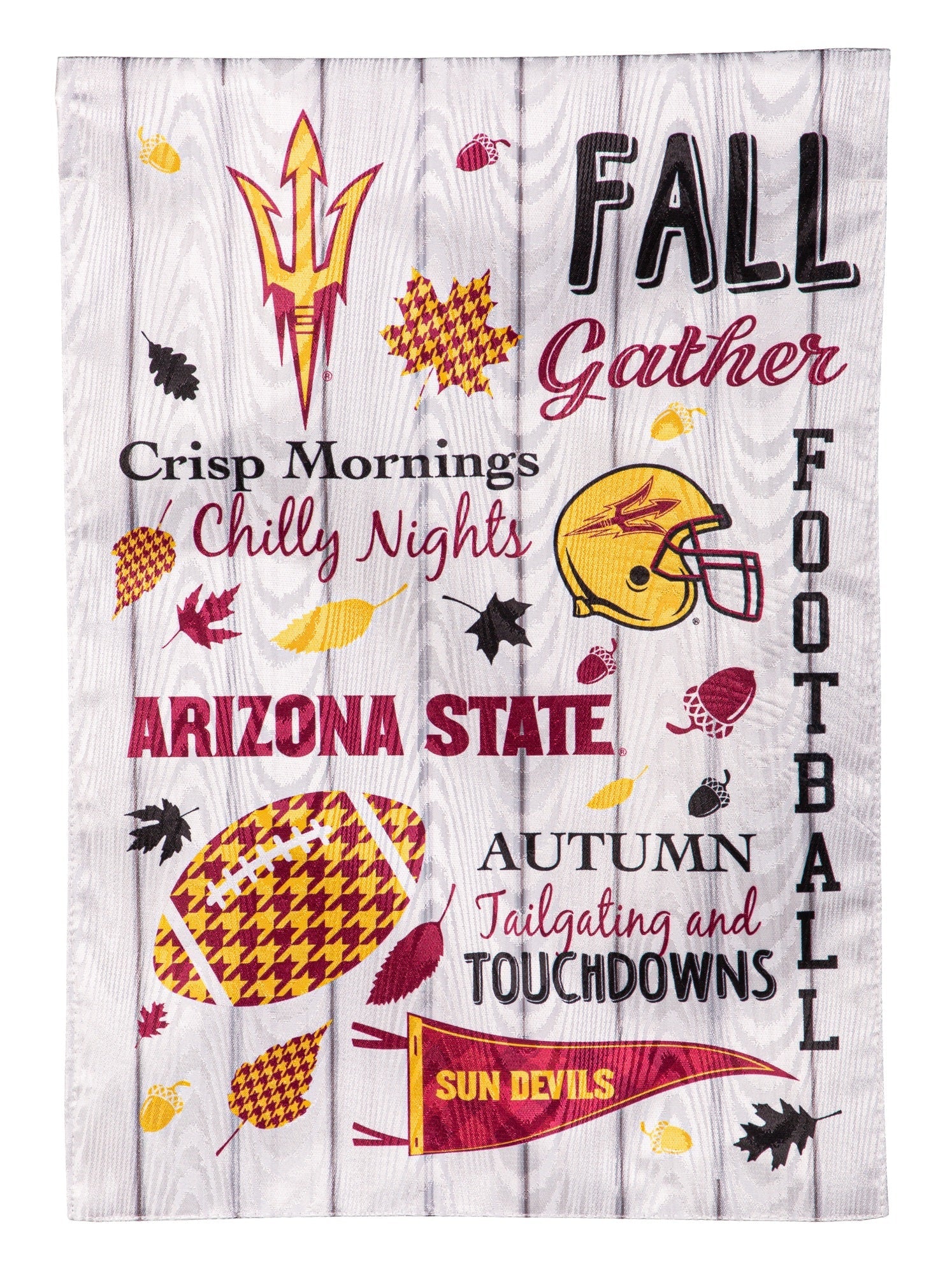 Arizona State 2 Sided Fall Garden Flag